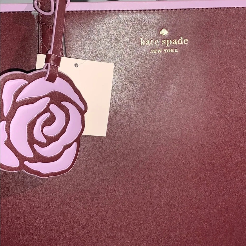 Kate Spade Patti Leather Tote Shoulder Bag rare edition - Picture 3 of 7
